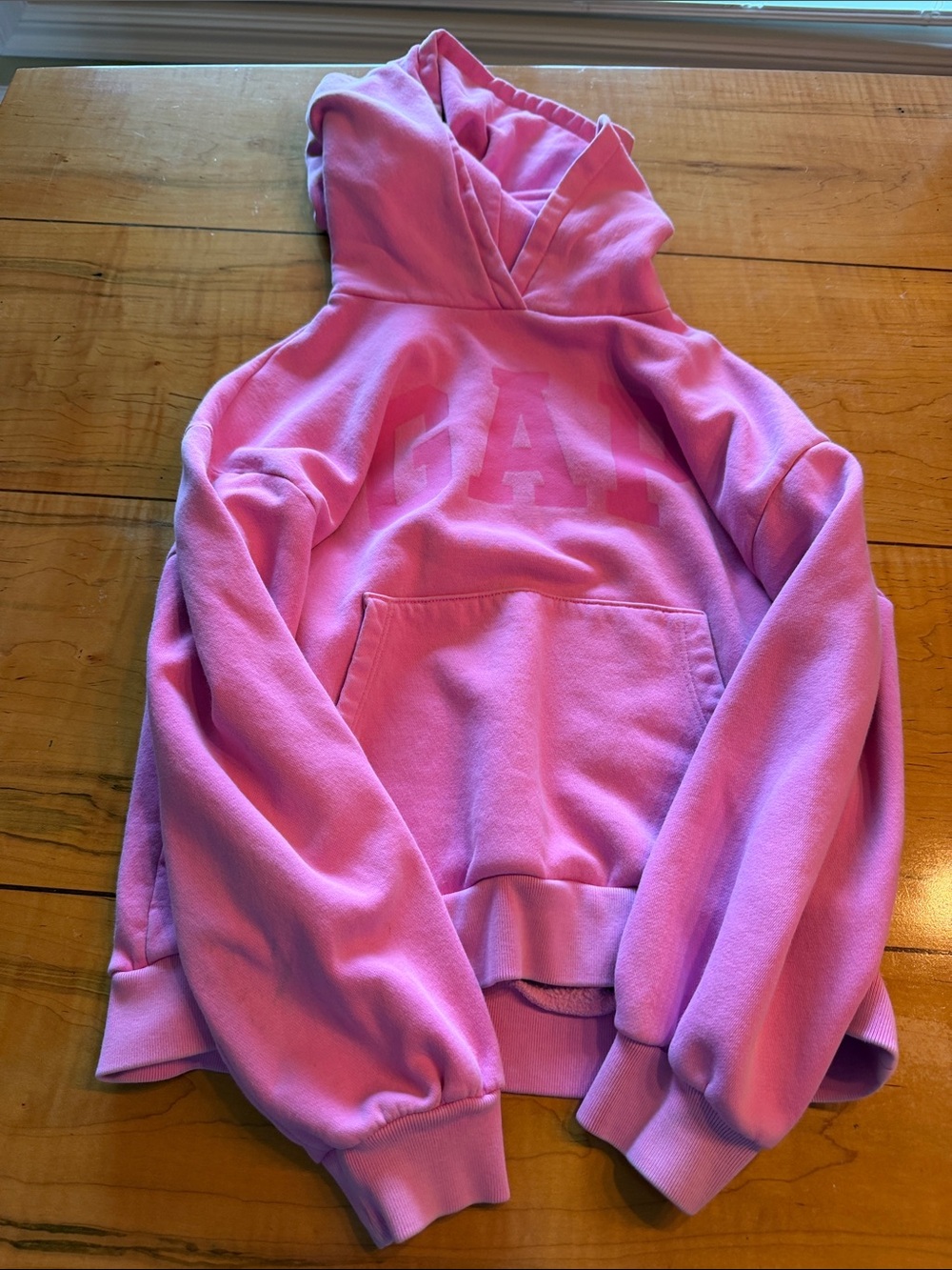 GAP kids pink hoodie sweatshirt size XL/12